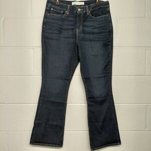 Levis Womens Jeans Classic Bootcut Mid Rise Dark Wash Denim Size 16S 33x29